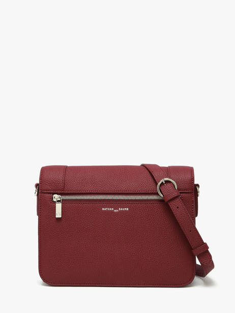 Leather Rotterdam Crossbody Bag Nathan baume Red mondrian 3 other view 4