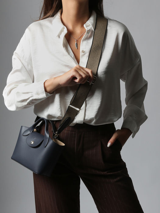Longchamp Epure timeless Sacs porté travers Beige
