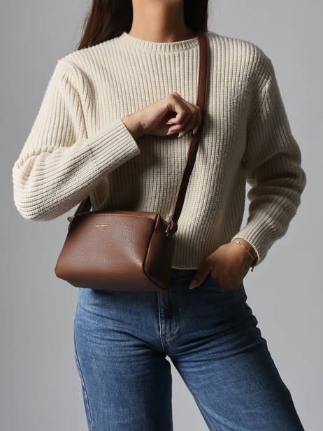 Shoulder Bag Grained Miniprix Brown grained KJ62069 other view 1