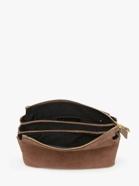 Shoulder Bag Velvet Caviar Milano Brown velvet caviar VC24117 other view 3