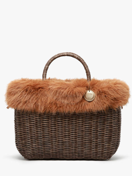 Shopping Bag Doudou Le voyage en panier Brown doudou L