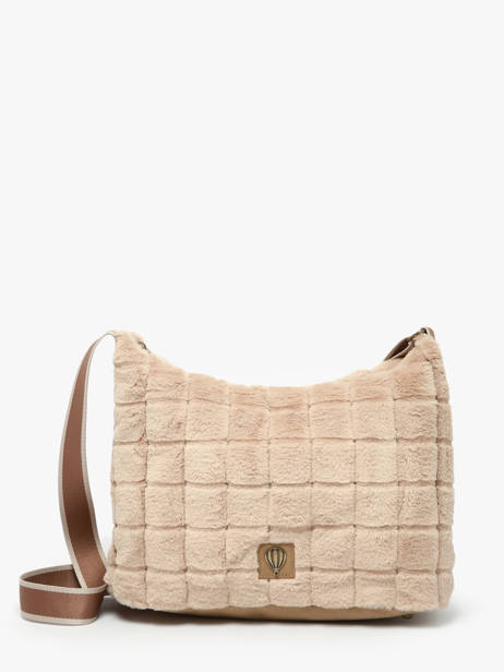 Shoulder Bag Quadri Le voyage en panier Brown quadri AHP272