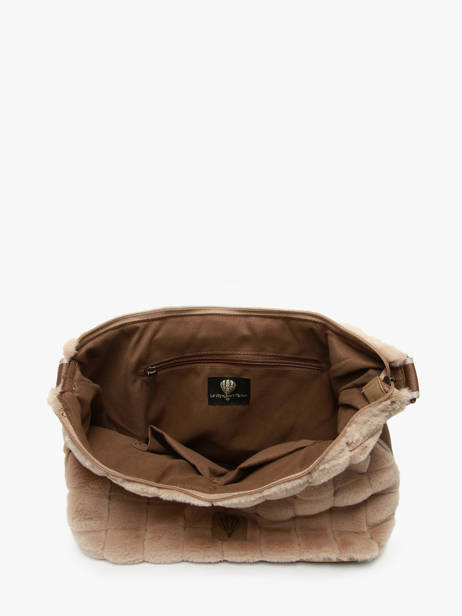 Shoulder Bag Quadri Le voyage en panier Brown quadri AHP272 other view 3