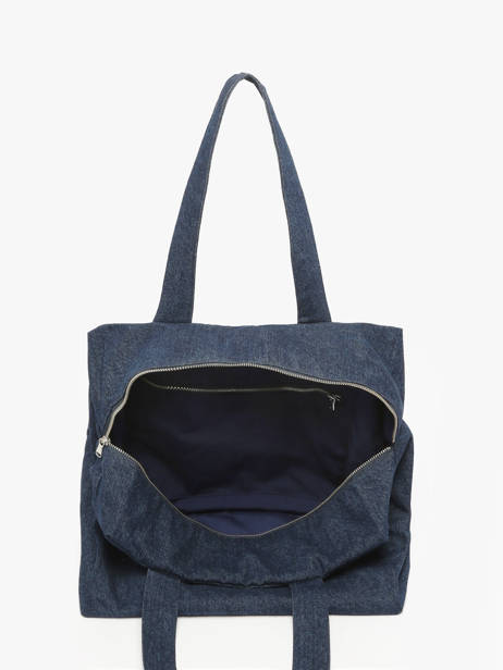 Shoulder Bag Célestins Recycled Coton Rivedroite Blue timeless CELESTIM other view 3