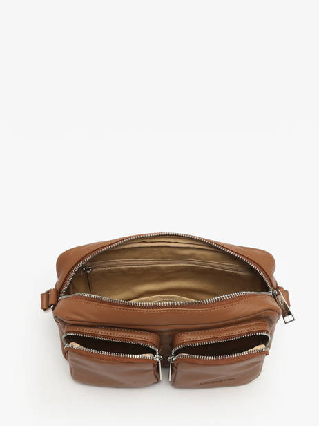 Sac Bandoulière Soft Caramella Cuir Lancaster Beige soft caramella 6 vue secondaire 3