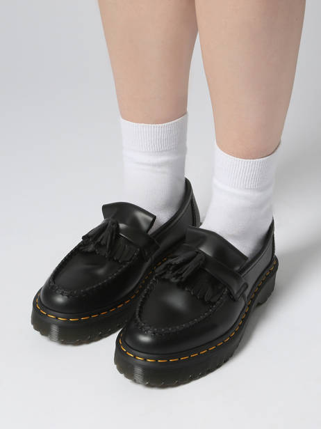 Moccasins Adrian Bew Black In Leather Dr martens Black accessoires 26957001 other view 1