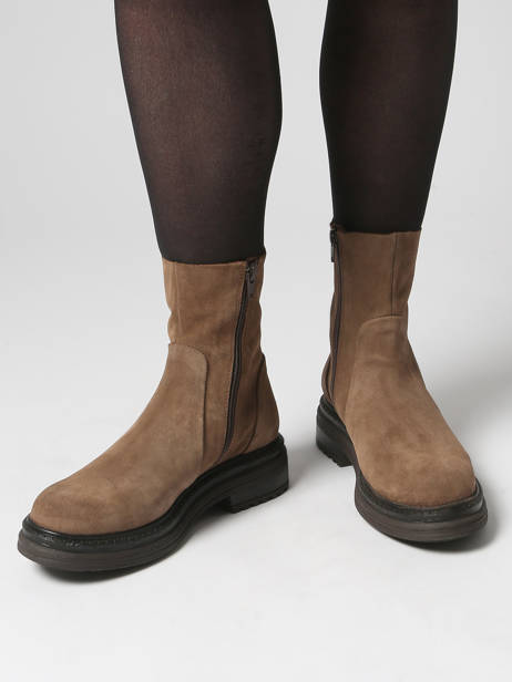 Formal Shoes In Leather Aliwell Brown accessoires A0407 other view 1