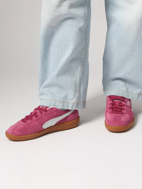 Sneakers In Leather Puma Pink accessoires 39646372 other view 1