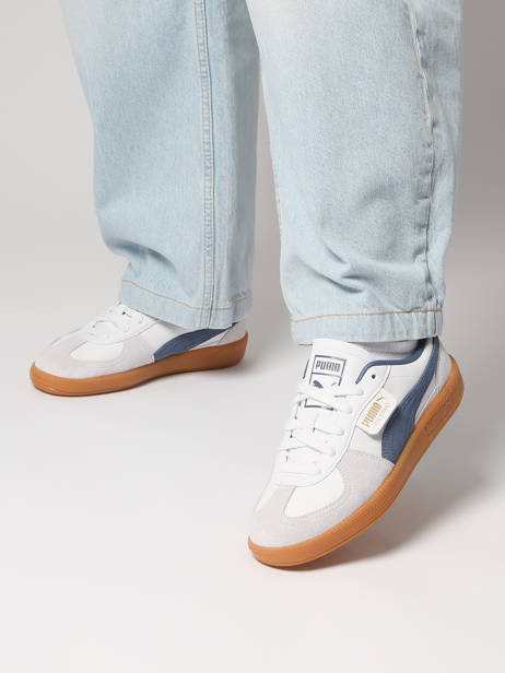 Sneakers In Leather Puma White accessoires 39646424 other view 1