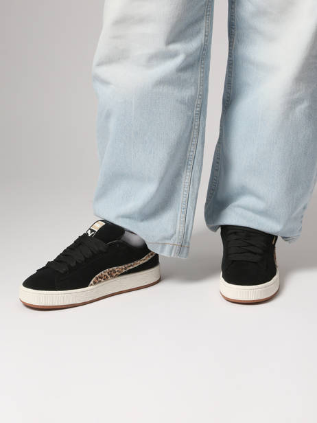 Sneakers In Leather Puma Black accessoires 40486201 other view 1