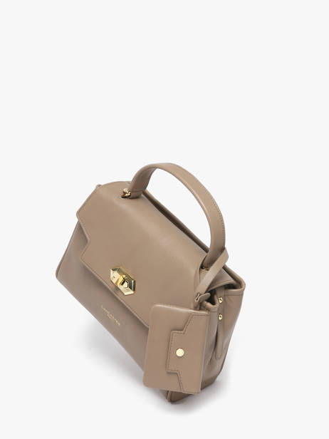 Leather Mademoiselle Grace Top-handle Bag Lancaster Beige mademoiselle grace 102 other view 2