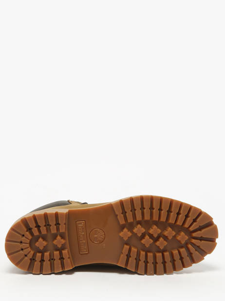 Bottines En Cuir Timberland Vert men 2P6WA5D1 vue secondaire 4