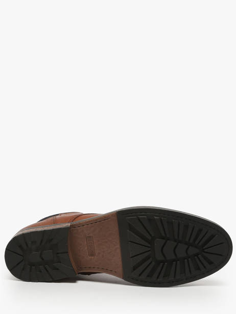 Boots En Cuir Redskins Marron men SPICY vue secondaire 4