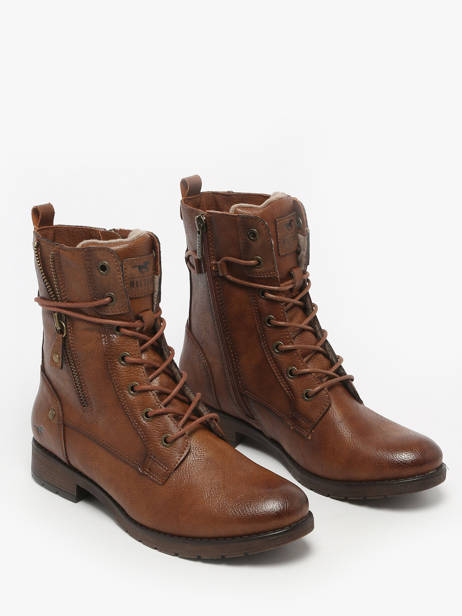 Bottines Mustang Marron women M0052001 vue secondaire 1
