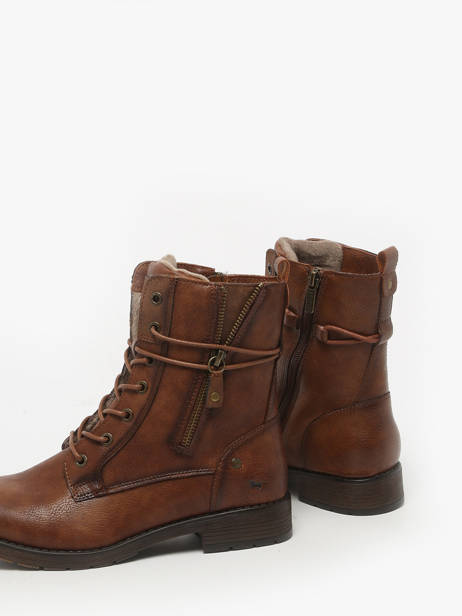 Bottines Mustang Marron women M0052001 vue secondaire 2