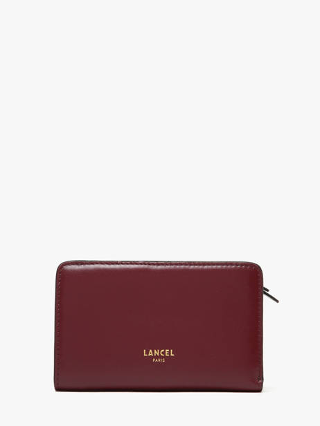 Leather Origami Wallet Lancel Red origami A13423