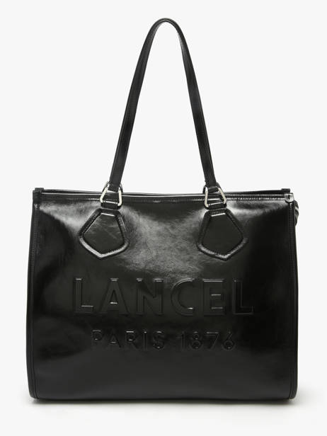 Cabas Cabas D'ete Cuir Lancel Noir cabas d'ete A13770