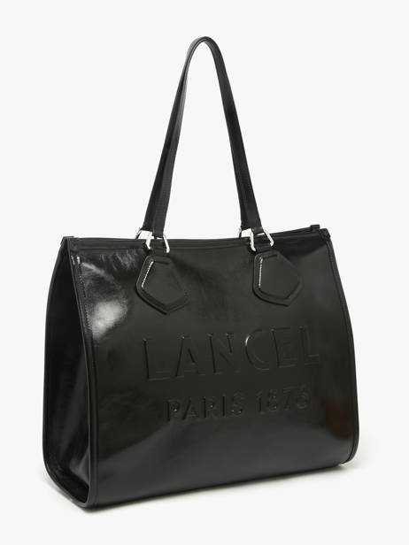 Cabas Cabas D'ete Cuir Lancel Noir cabas d'ete A13770 vue secondaire 1