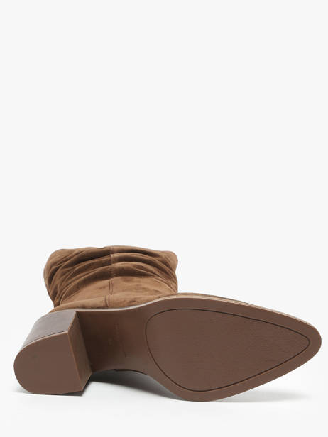 Heeled Boots In Leather Alpe Brown accessoires 52191133 other view 4