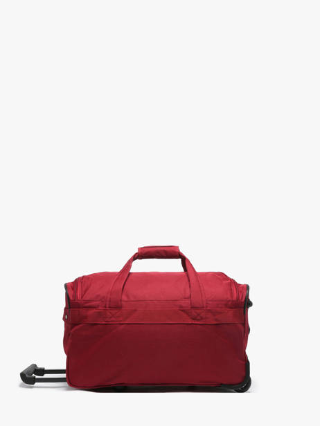 Travel Bag On Wheels Travel Snowball Red travel 42652 other view 3