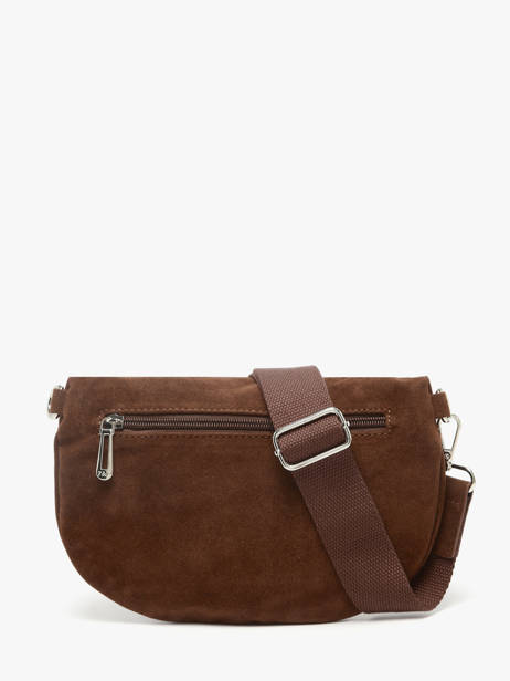 Belt Bag Miniprix Brown velvet F7505 other view 2