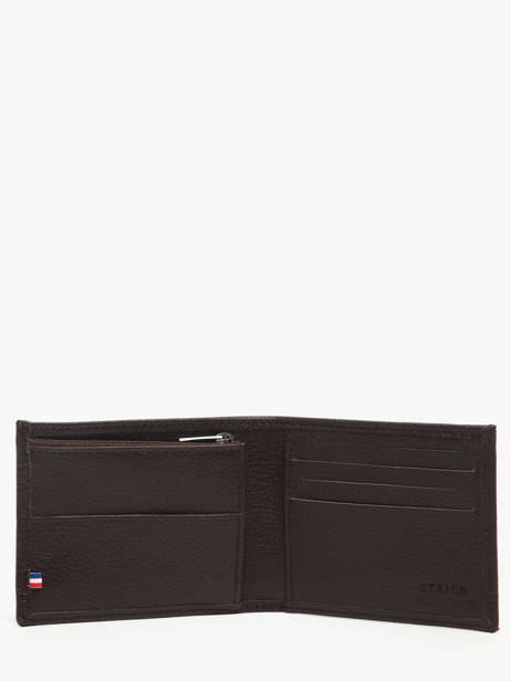 Wallet Madras Leather Etrier Brown madras EMAD102 other view 1