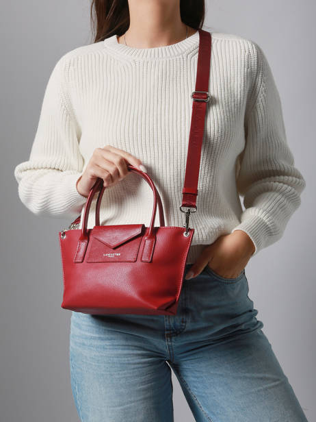 Shoulder Bag Maya Leather Lancaster Red maya 88 other view 1
