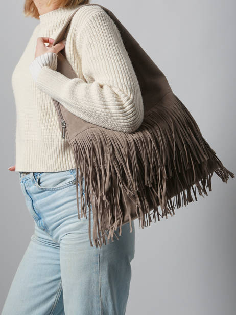 Shoulder Bag Rodeo Miniprix Beige rodeo F7516 other view 1