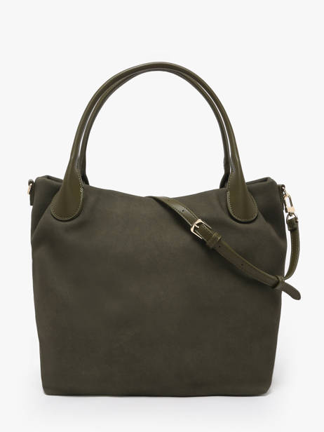 Shoulder Bag Daisy Suede By byblos Green daisy suede BS66B01S other view 3
