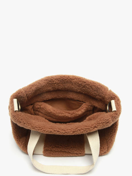Satchel Teddy Hindbag Brown teddy TE other view 3