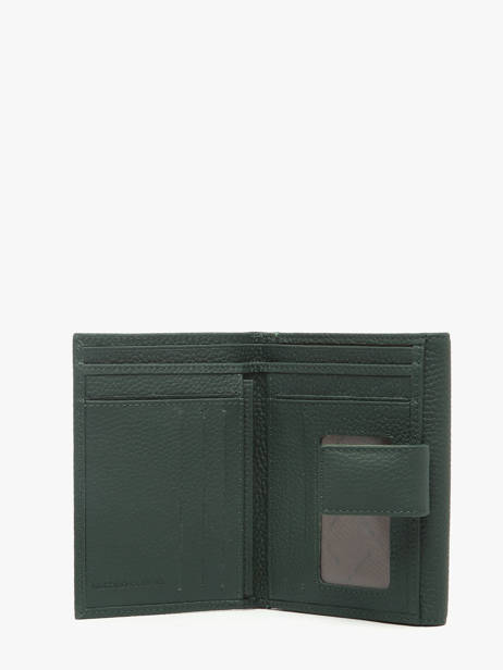Leather Original N Wallet 2 Compartments Nathan baume Green original n 413N other view 1