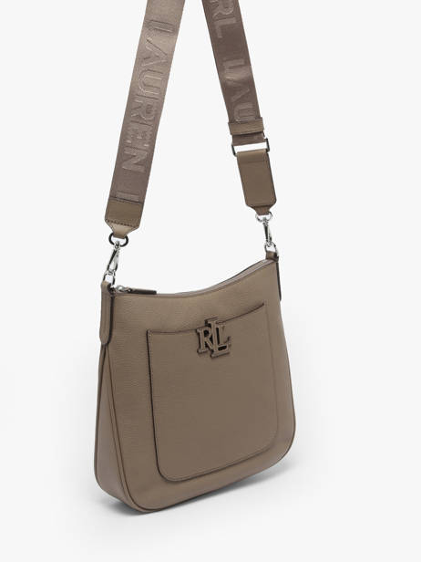 Sac Bandoulière Cameryn Cuir Lauren ralph lauren Beige cameryn 31970152 vue secondaire 2