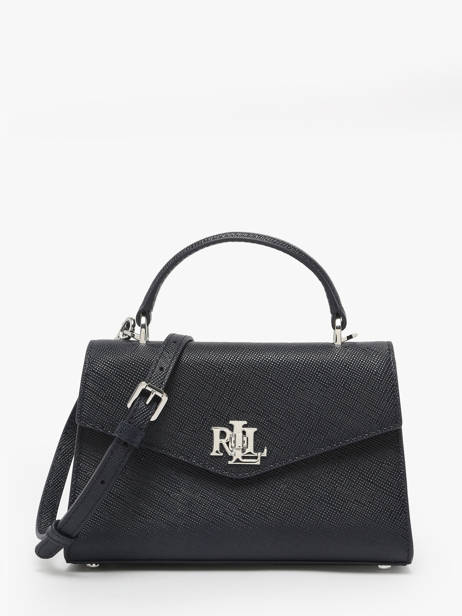 Satchel Farrah Leather Lauren ralph lauren Blue farrah 31966765