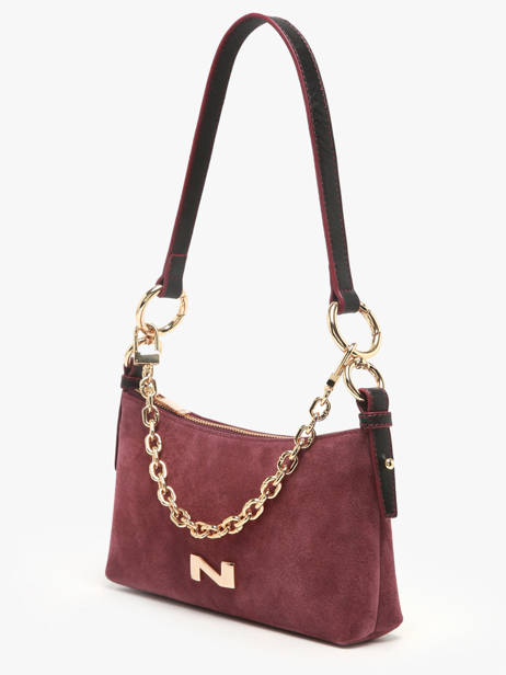 Suede Betty Evening Bag Nathan baume Violet vogue 5 other view 1