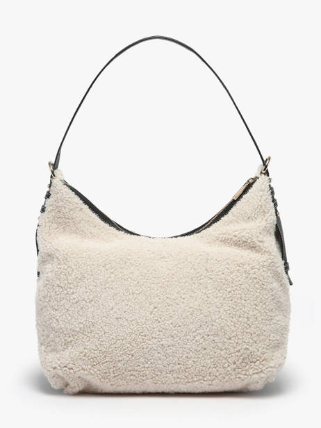 Shearling Leather Carrie Winter Shoulder Bag Nathan baume Beige vogue S other view 3