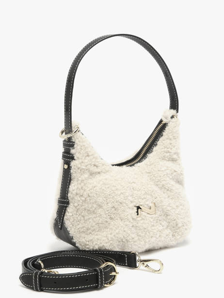 Shearling Leather Sam Crossbody Bag Nathan baume Beige vogue S other view 1