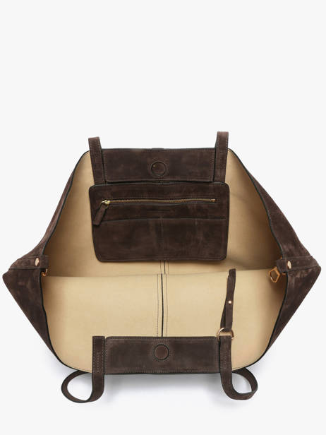 Shoulder Bag Cabas Leather Vanessa bruno Brown cabas 29V40873 other view 2