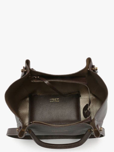 Shoulder Bag Foulonne Double Leather Lancaster Brown foulonne double 20 other view 2