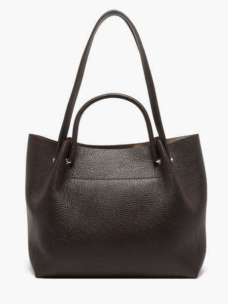 Shoulder Bag Foulonne Double Leather Lancaster Brown foulonne double 20 other view 3