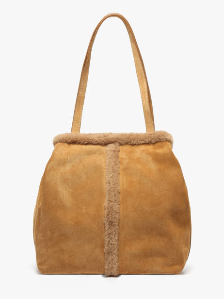Shoulder Bag Cabas Leather Vanessa bruno Beige cabas 10V40873