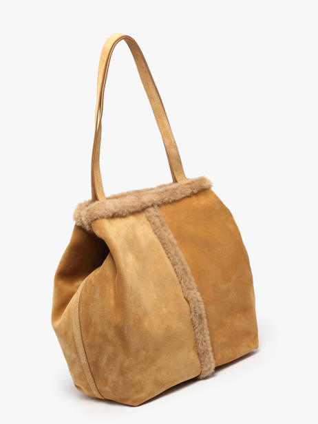 Shoulder Bag Cabas Leather Vanessa bruno Beige cabas 10V40873 other view 1