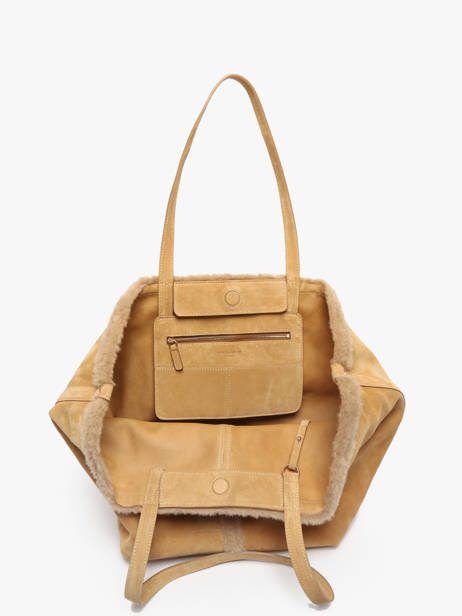 Shoulder Bag Cabas Leather Vanessa bruno Beige cabas 10V40873 other view 2