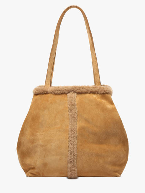 Shoulder Bag Cabas Leather Vanessa bruno Beige cabas 10V40873 other view 3