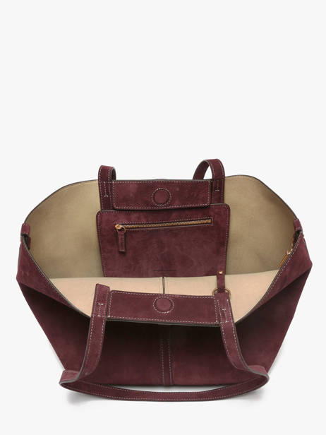Shoulder Bag Cabas Leather Vanessa bruno Red cabas 29V40874 other view 2
