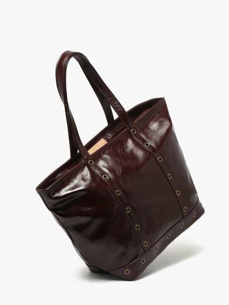 Shoulder Bag Cabas Cuir Leather Vanessa bruno Red cabas cuir 82V40378 other view 1