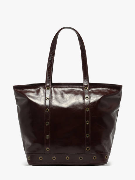 Shoulder Bag Cabas Cuir Leather Vanessa bruno Red cabas cuir 82V40378 other view 3