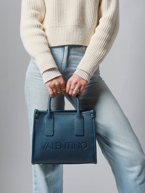 Satchel Foxy Re Valentino Blue foxy re VBS9EO05 other view 1