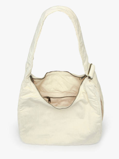 Crossbody Bag Velours Corduroy Hindbag Beige velours V other view 2