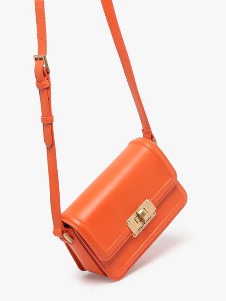 Sac Bandoulière Floren Valentino Orange floren VBS9A910 vue secondaire 2