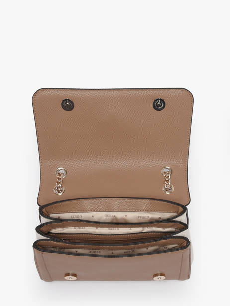 Sac Bandoulière Noelle Guess Marron noelle ZG967221 vue secondaire 2